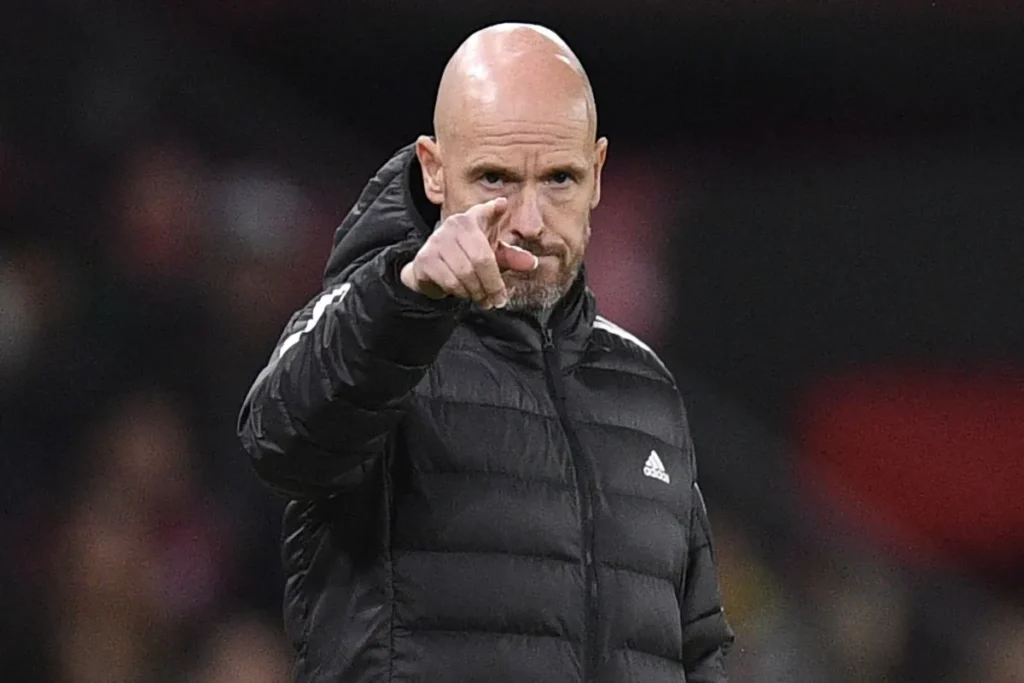 Manchester United coach Erik ten Hag