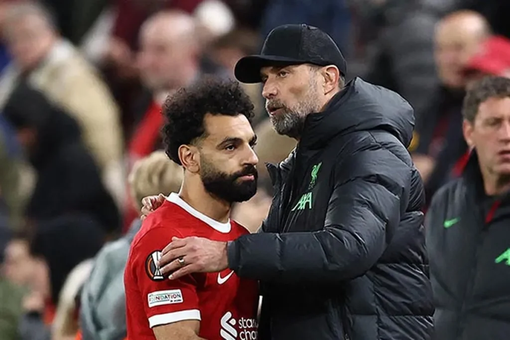 klopp and salah