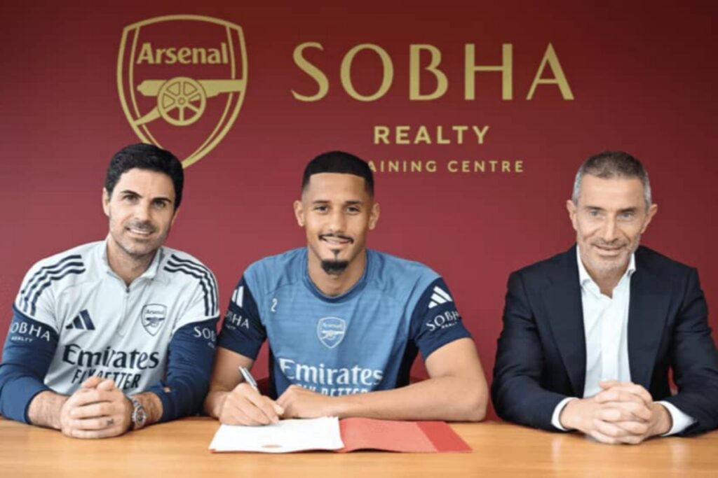William Saliba Signs New Contract with Arsenal