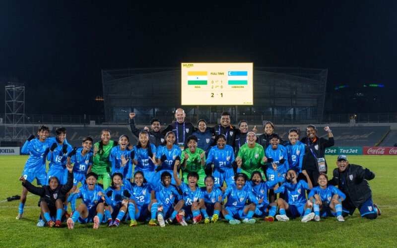 Indian U-17 Women Make History by Qualifying for Asian Cup for the First Time Indian U-17 Women Make History by Qualifying for Asian Cup for the First Time