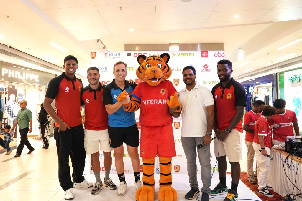 Kannur Warriors Unveil Their First-Ever Club Mascot Kannur Warriors Unveil Their First-Ever Club Mascot