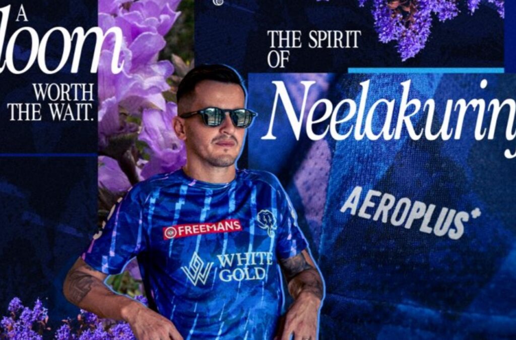 Kerala Blasters Unveils New Kit Inspired by ‘Neelakurinji’ Kerala Blasters Unveils New Kit Inspired by ‘Neelakurinji’