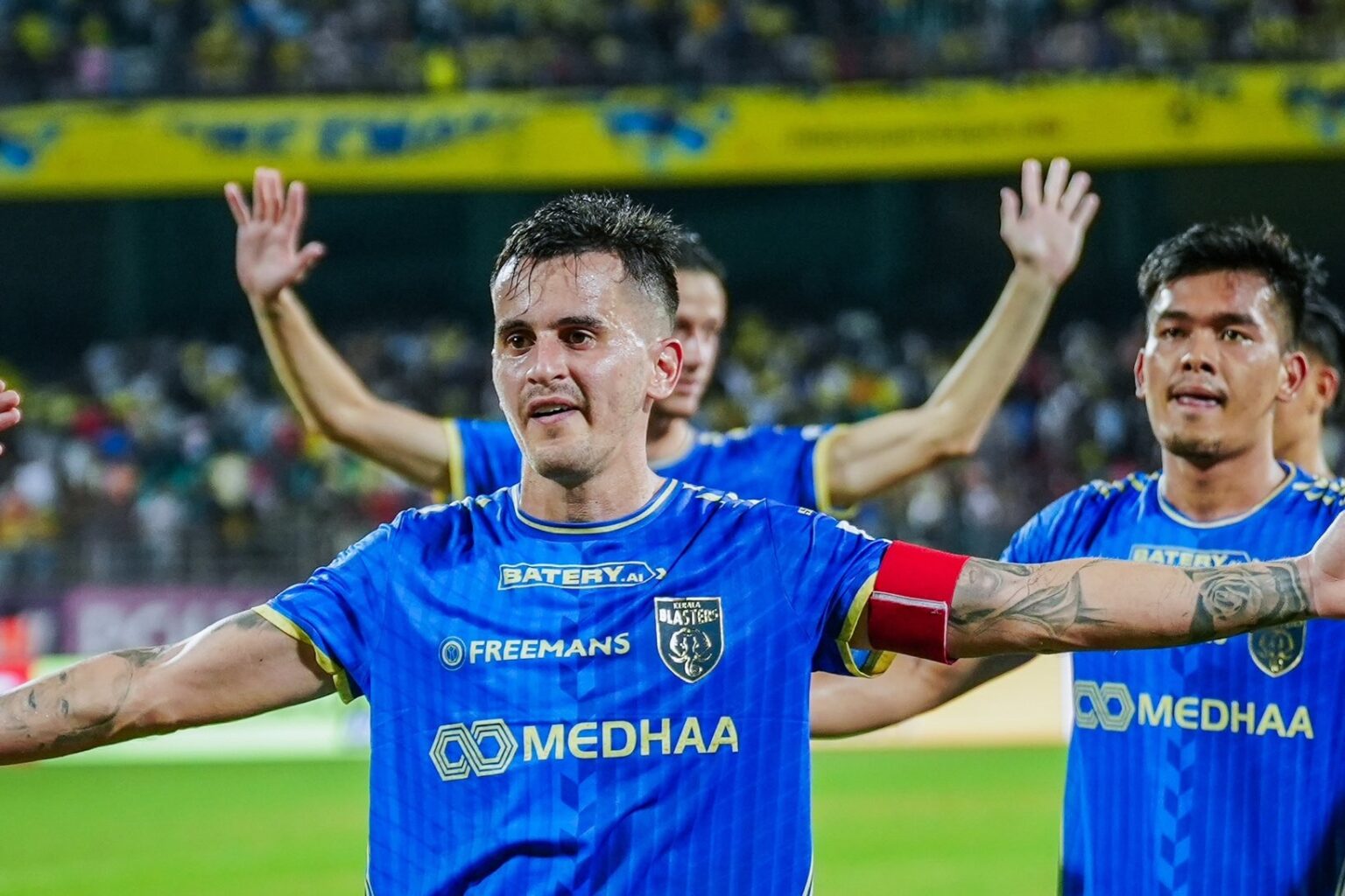 Luna Climbs to Third Place in Most Matches Played for Kerala Blasters Luna Climbs to Third Place in Most Matches Played for Kerala Blasters