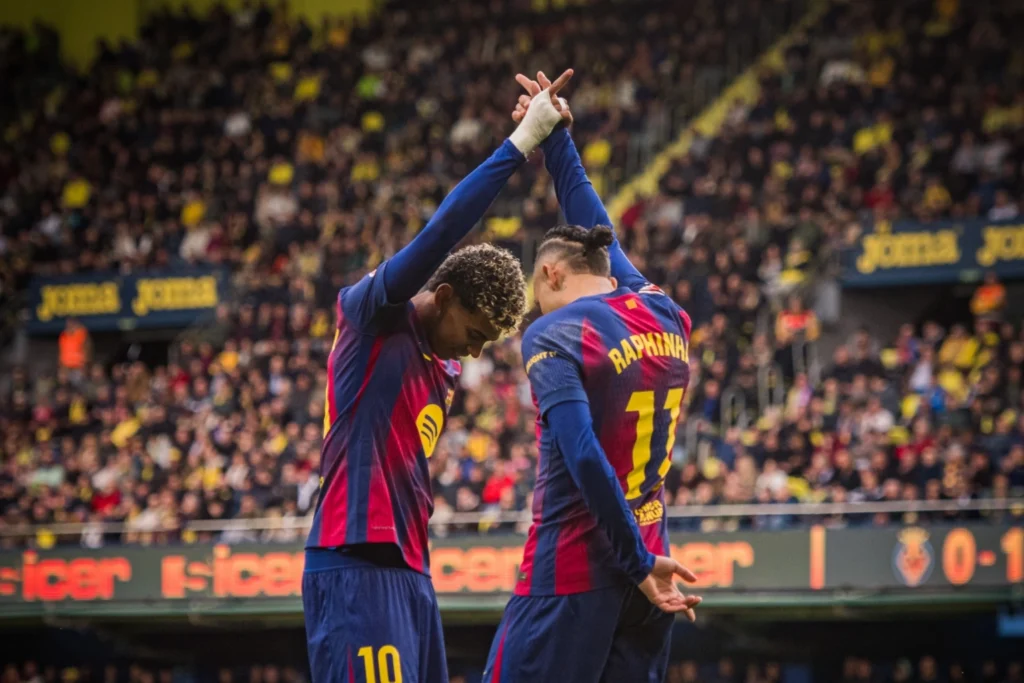 Barcelona Triumphs Over Villarreal; Continues Climb in La Liga