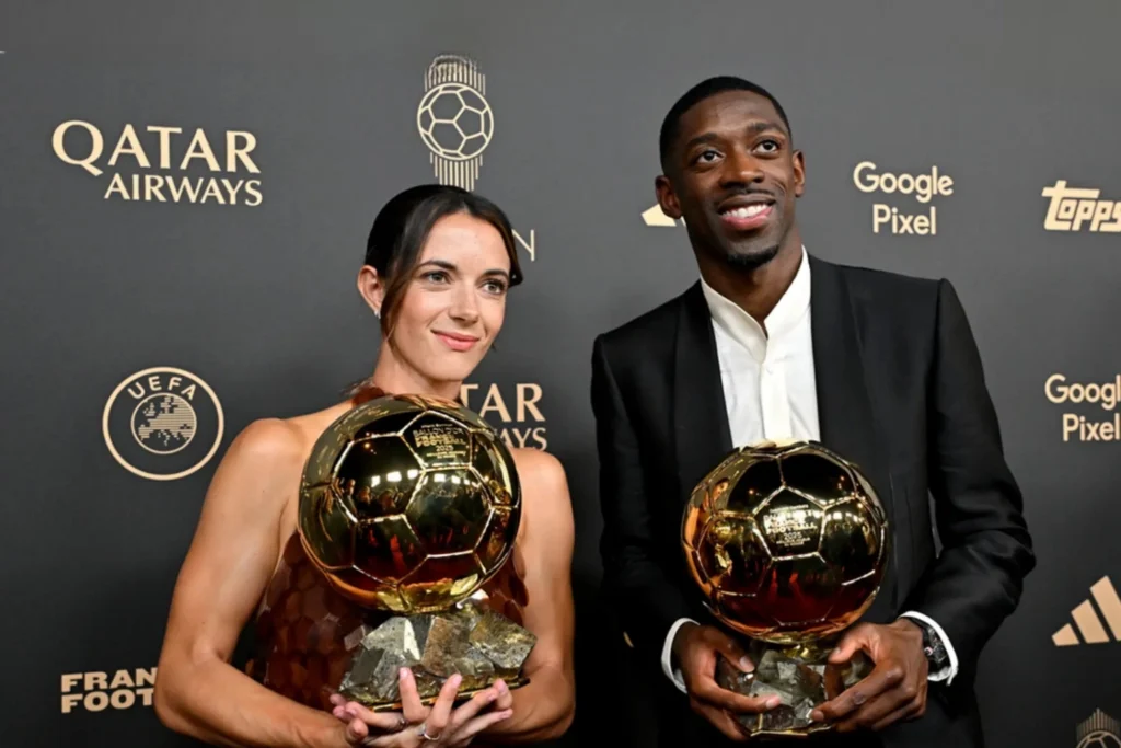 Dembélé and Aithan Bonnmatti Win FIFA Best Awards