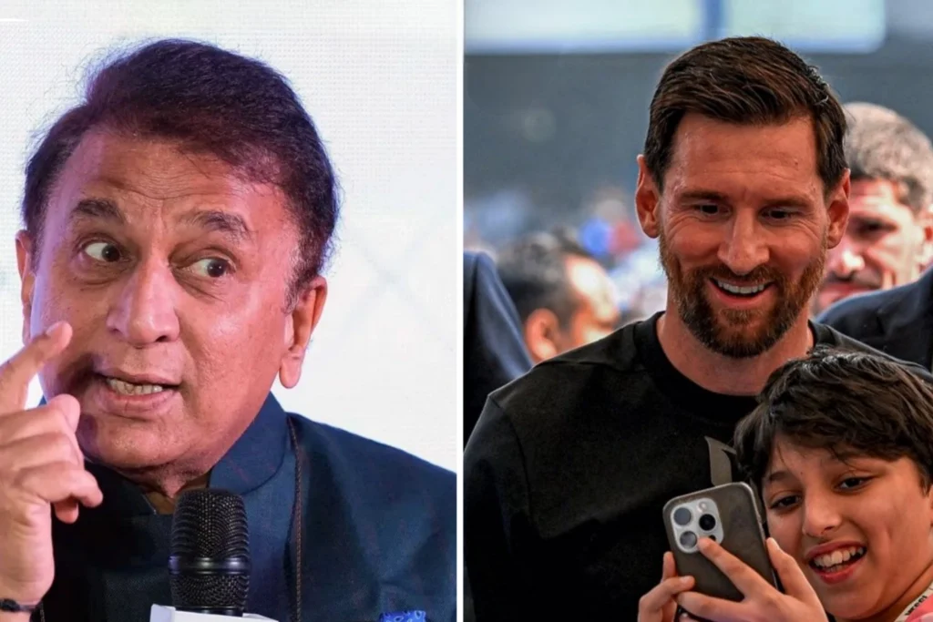 Gavaskar Says Messi is the Real Culprit Behind Kolkata’s Troubles Gavaskar Says Messi is the Real Culprit Behind Kolkata’s Troubles
