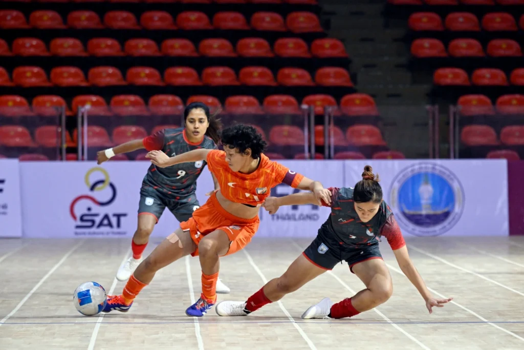 Indian Women’s Futsal Team Loses to Bangladesh
