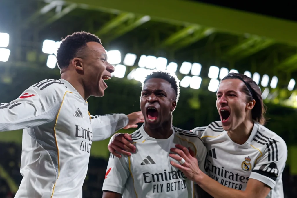 Mbappé’s Double Goal: Real Madrid Defeats Villarreal to Claim Top Spot