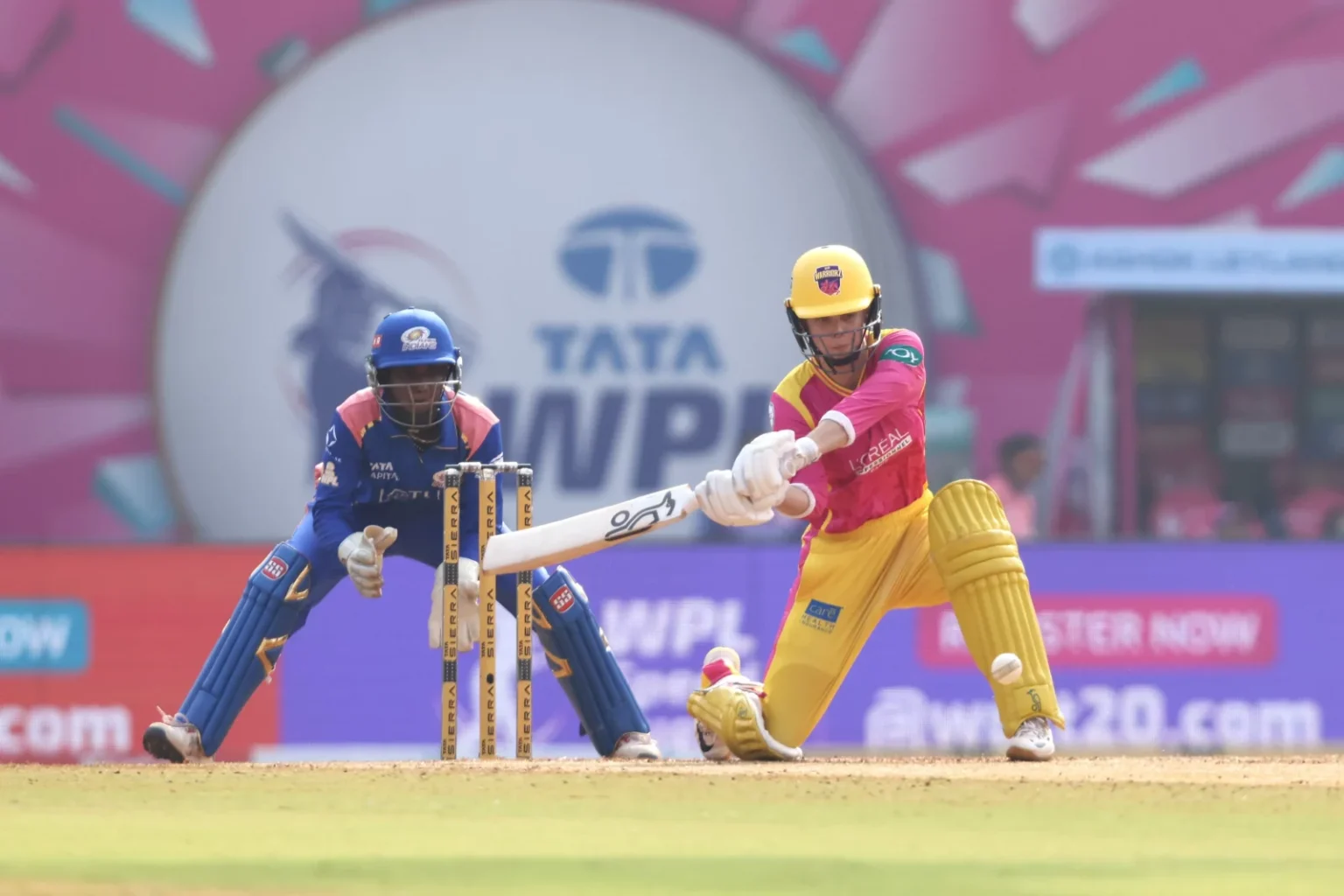 Meg Lanning’s Explosive Batting Leads UP Warriors to Impressive Score Against Mumbai Indians