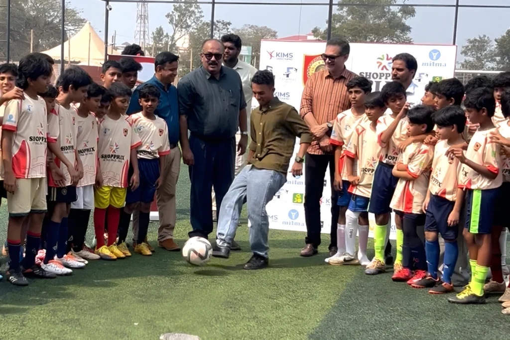 Kickoff for the ShopriX Cup Inter-School Football Championship