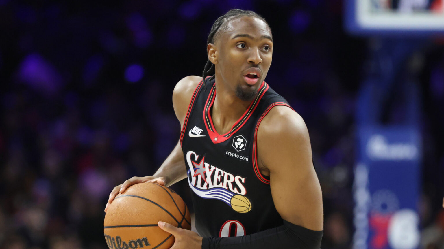 Tyrese Maxey Surpasses Allen Iverson in Key 76ers Franchise Achievement Tyrese Maxey Surpasses Allen Iverson in Key 76ers Franchise Achievement