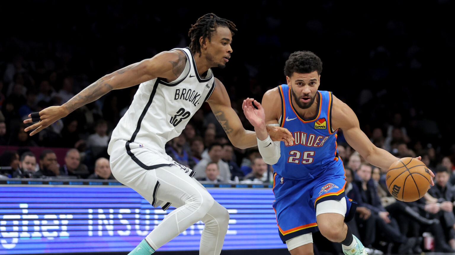 Nets Struggle in First Half, Suffer Heavy Loss to Thunder