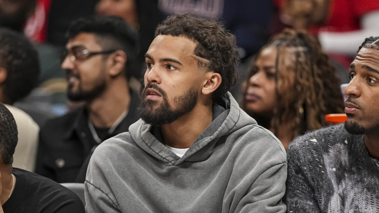 Trae Young Speaks Out Following Surprise Ejection While Not Playing Against Wizards