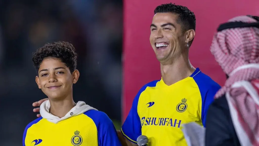 Cristiano Ronaldo Jr. may join his father on Al-Nassr’s first team.