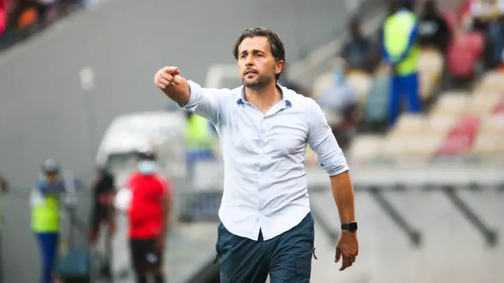 Esperance coach Patrice Beaumelle reflects on 1-0 loss to Mamelodi Sundowns: “One silly mistake cost us the game.”