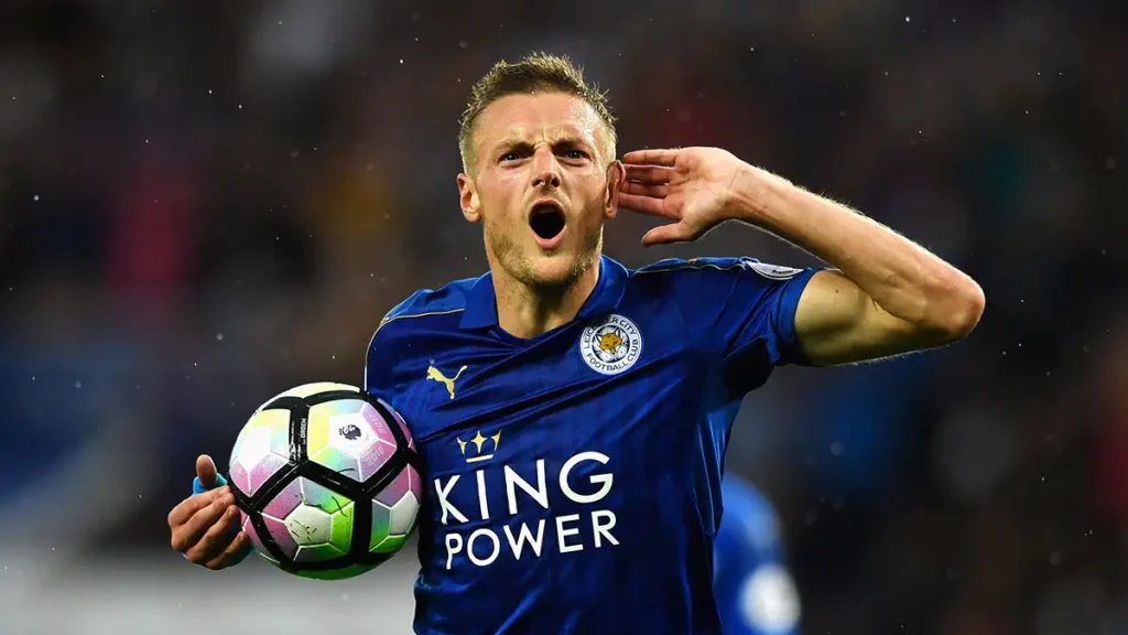 Jamie Vardy reveals he often played drunk during Leicester’s title-winning season after drinking vodka before matches.
