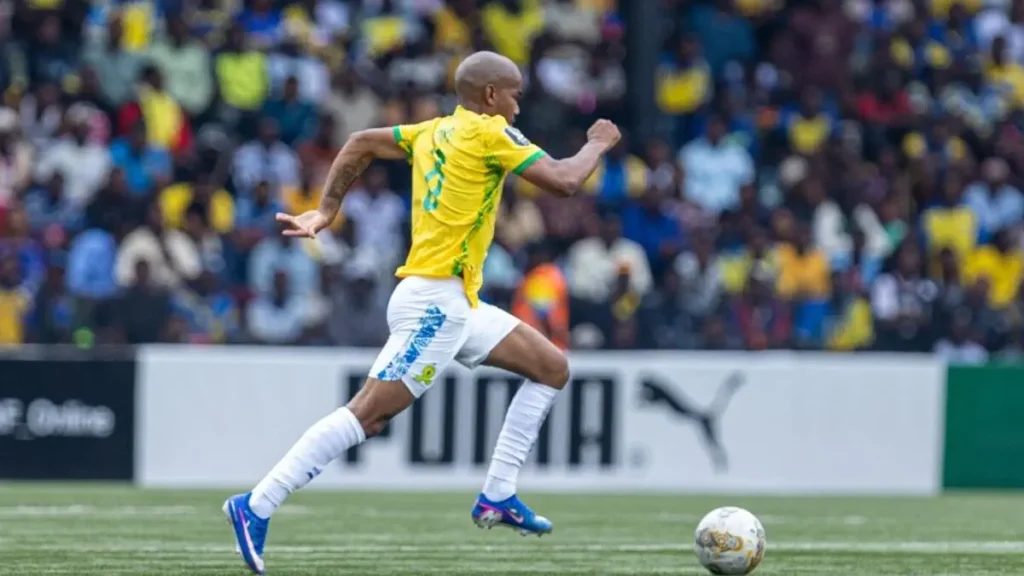 Jayden Adams on Mamelodi Sundowns’ matchup with Stellenbosch FC: “We’re focusing on one game at a time to keep winning.”