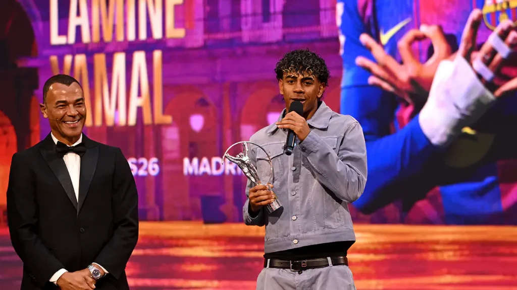 Lamine Yamal names who he believes is the greatest footballer of all time.