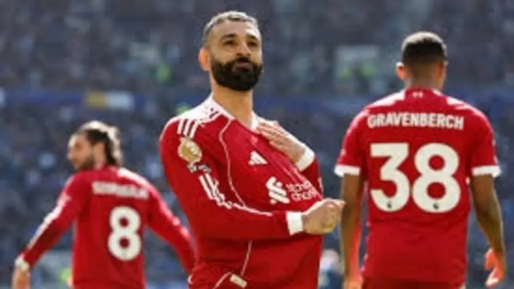 Mohamed Salah Matches Steven Gerrard’s Merseyside Derby Record with Goal Against Everton