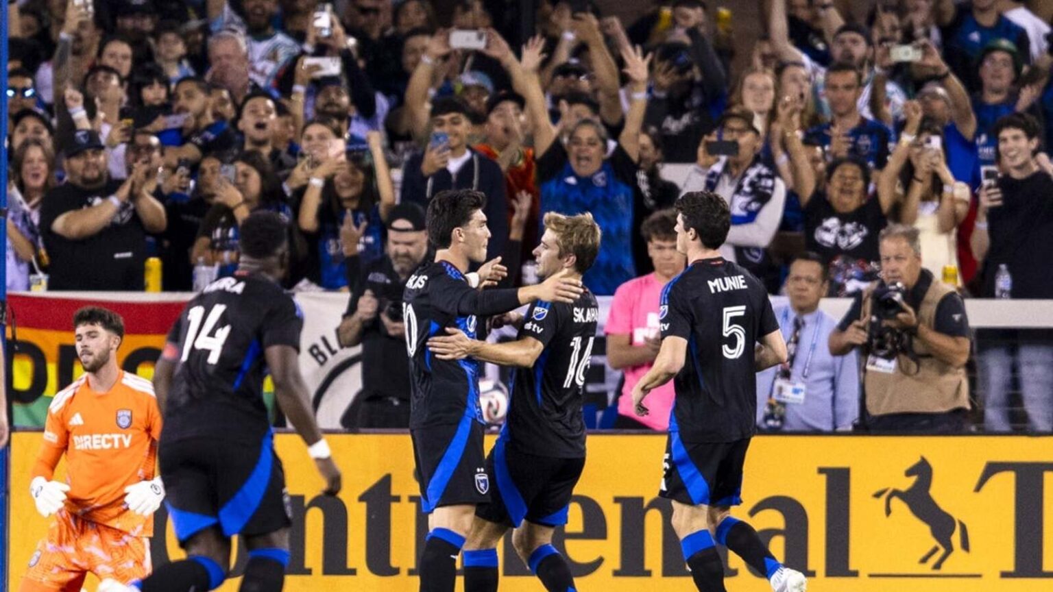 Niko Tsakiris Scores Twice as San Jose Defeats San Diego