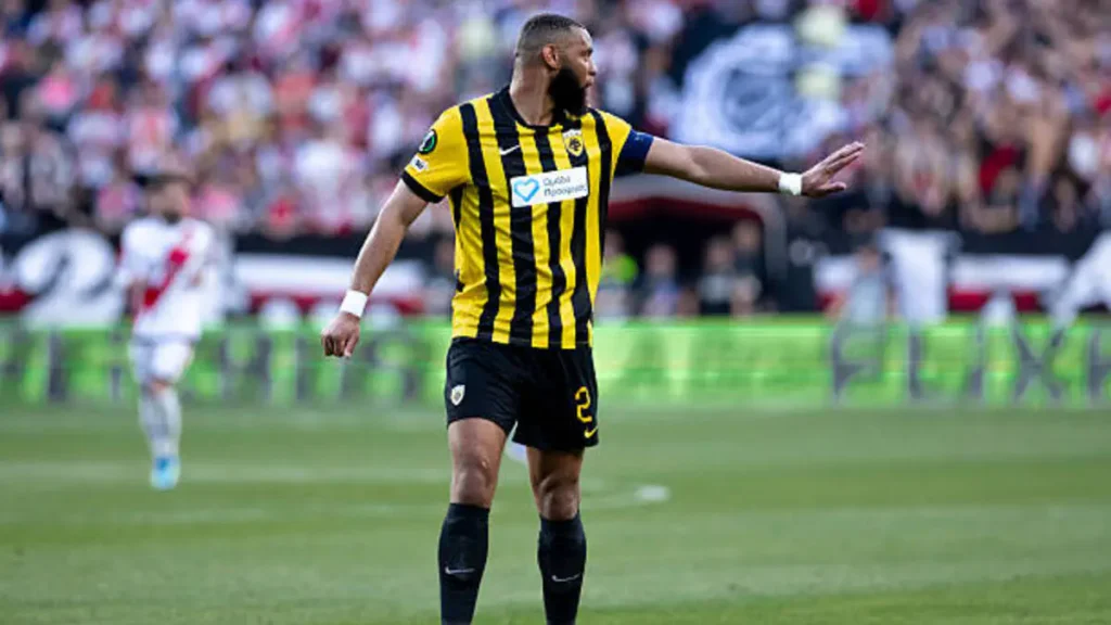 AC Milan is eyeing Harold Moukoudi