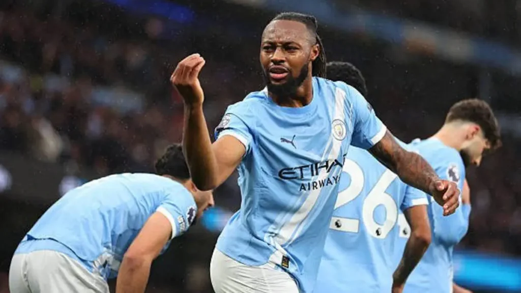 Antoine Semenyo Nets Goal as Manchester City Beats Crystal Palace to Stay in Title Hunt