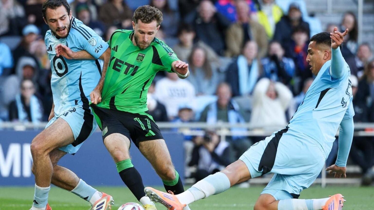 Austin, Minnesota Equalizes Late to Secure 2-2 Draw