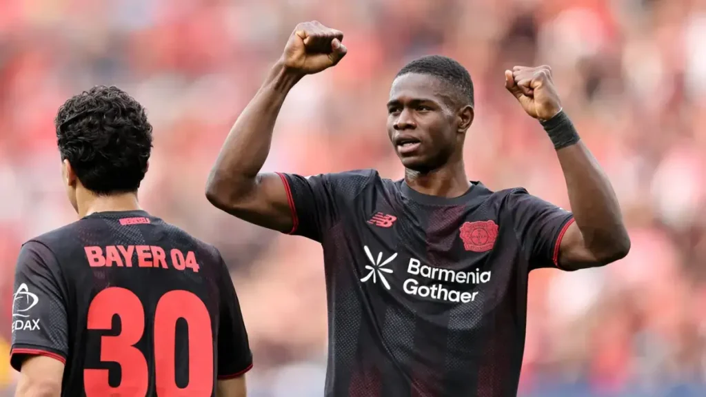 Barcelona Chases Bayer Leverkusen Striker Christian Kofane Alongside Arsenal and Chelsea