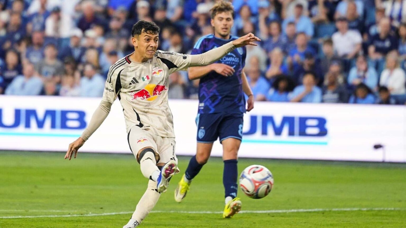 Jorge Ruvalcaba Scores Twice in Red Bulls’ Narrow Win Over Sporting KC Jorge Ruvalcaba Scores Twice in Red Bulls’ Narrow Win Over Sporting KC