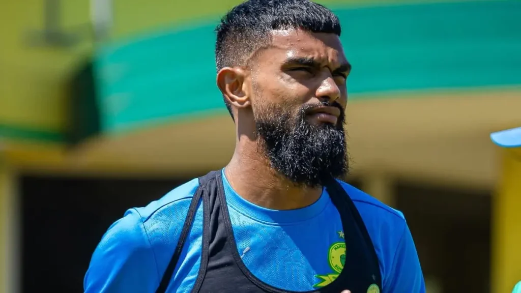 Keanu Cupido admits he played with an injection during Caf Champions League final first leg Keanu Cupido admits he played with an injection during Caf Champions League final first leg