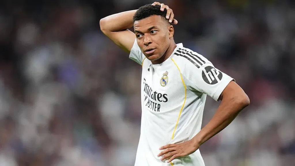 Kylian Mbappé scores for Real, making history in French football