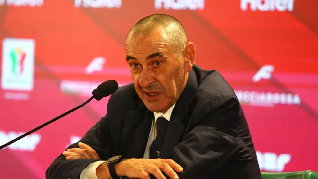 Lazio’s Maurizio Sarri Refuses to Coach in Derby Against Roma