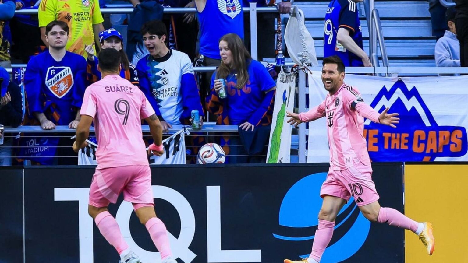 Messi’s Two Goals Lead Miami to Victory as Cincinnati Makes Late Errors