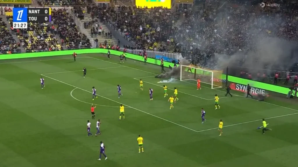 Pitch Chaos as Fans Invade: Final Decision on Nantes vs Toulouse Match Announced