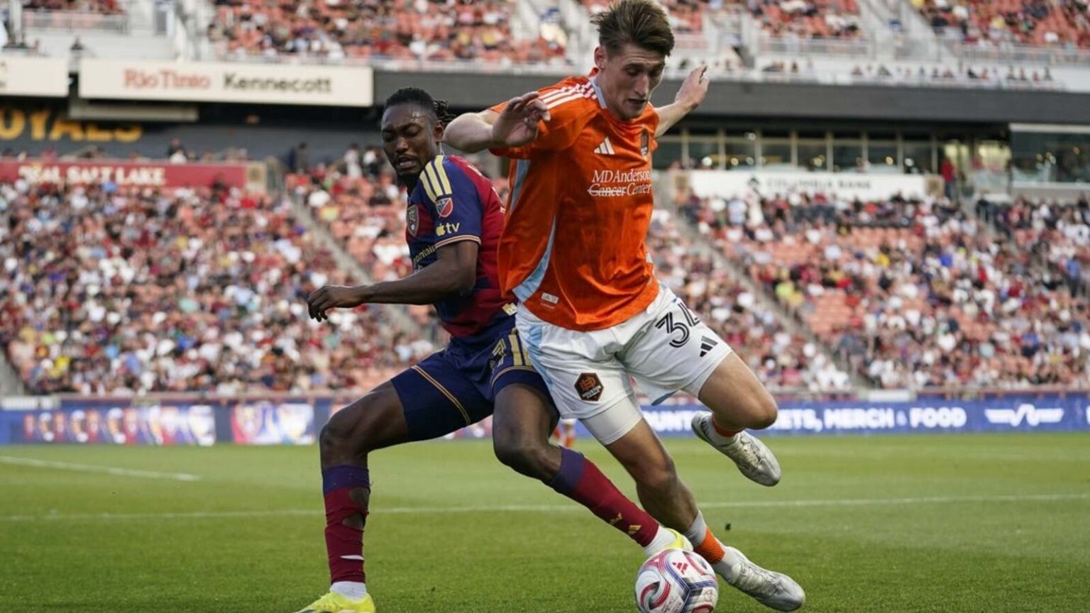 Real Salt Lake Shuts Out Dynamo 3-0, Extends Home Winning Streak