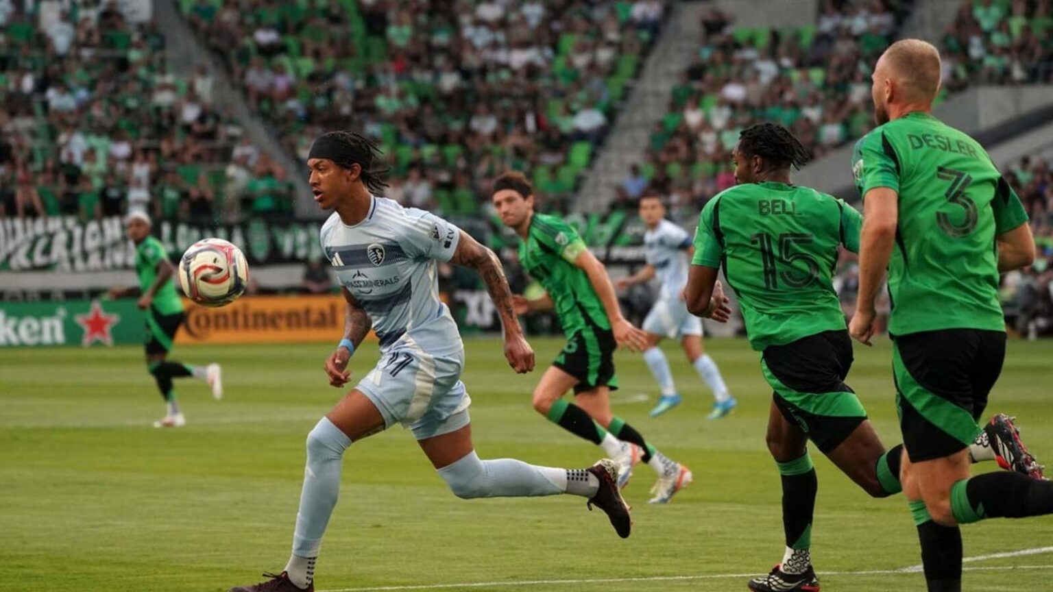 Sporting KC Defeats Austin FC with Late Goals