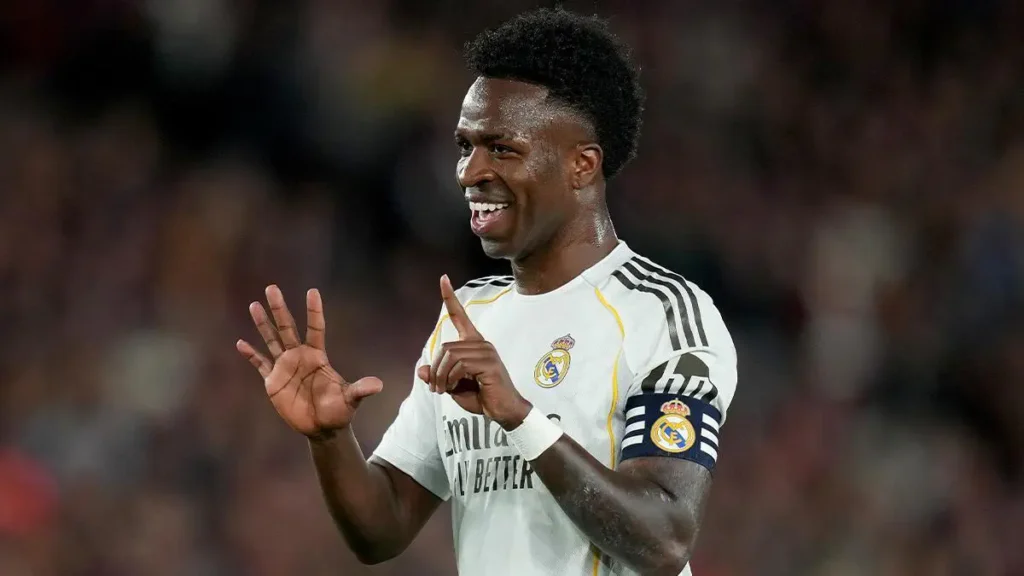 Vinicius Junior Overtakes Fernando Hierro on Real Madrid’s All-Time Scorers List