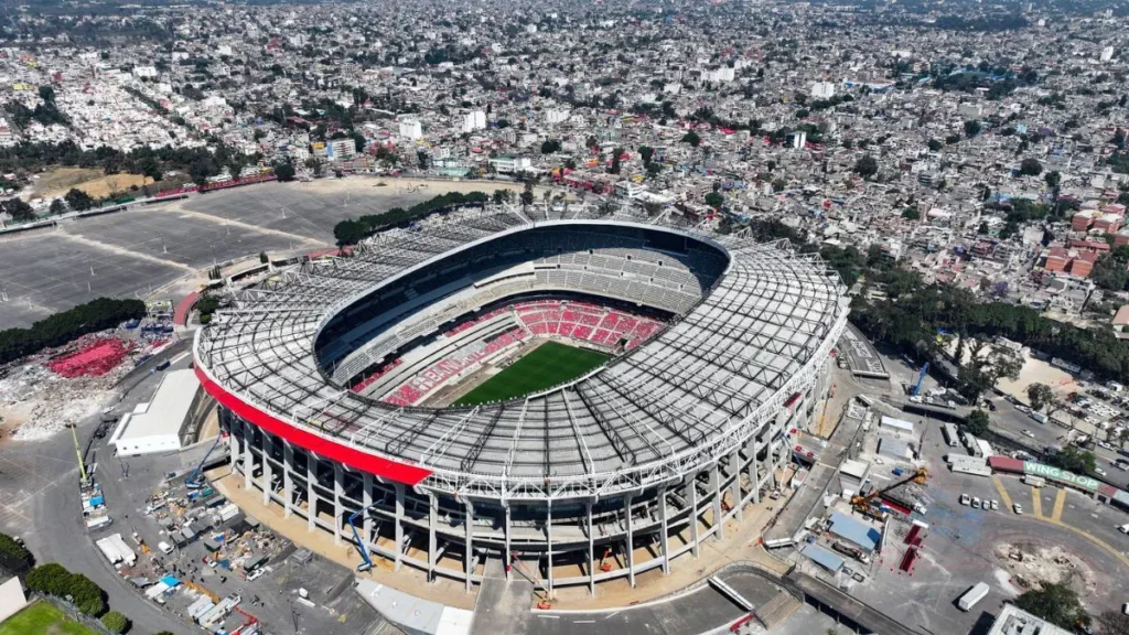 Warning Sign for World Cup: Newly Renovated Stadium Starts to Crumble