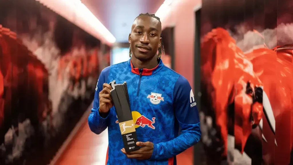 Yan Diomandé Named Bundesliga’s Best Young Player Following Standout Season with RB Leipzig
