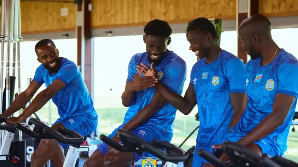 DR Congo team kicks off first training session in Houston