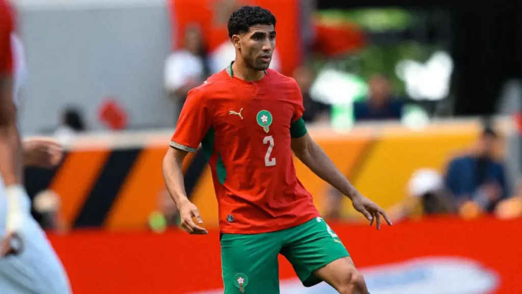 Hakimi Makes History as Morocco Captain Ties World Cup Record for African Players