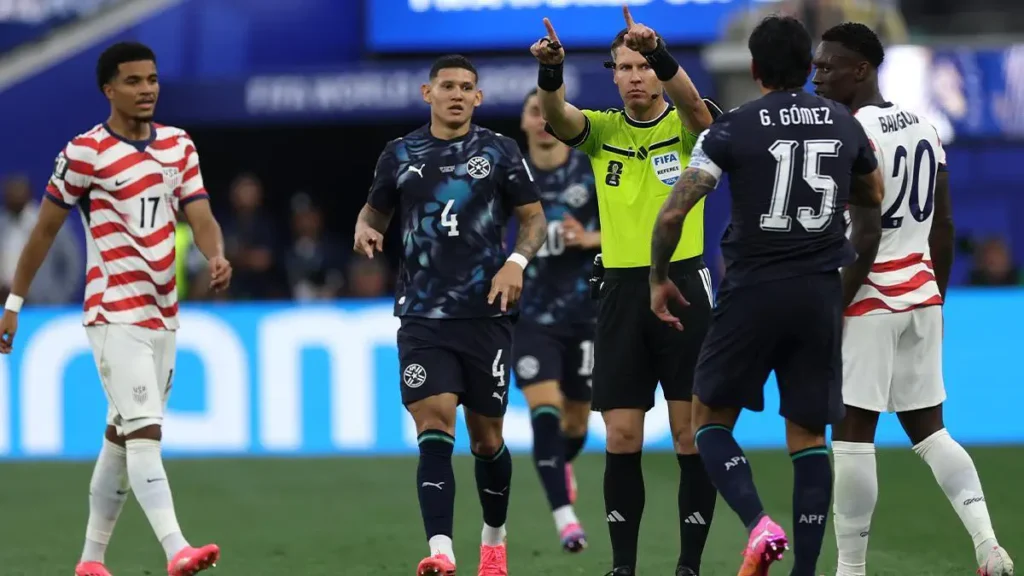 Referee Makkelie earns lowest expert rating for USA vs Paraguay World Cup match Referee Makkelie earns lowest expert rating for USA vs Paraguay World Cup match