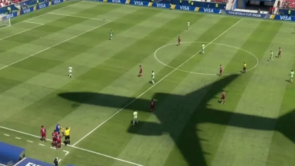Revealed: What Cast the Giant Shadow Over the Pitch During Qatar vs. Switzerland Match