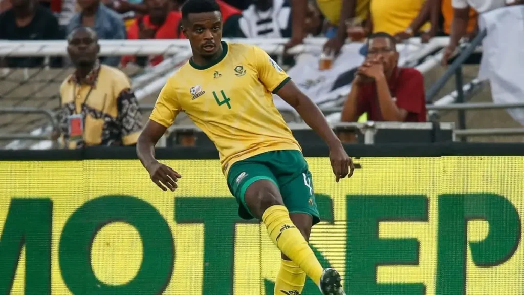 Teboho Mokoena and Nkosinathi Sibisi pose a challenge for Bafana Bafana against Czechia while on cautionary alert.