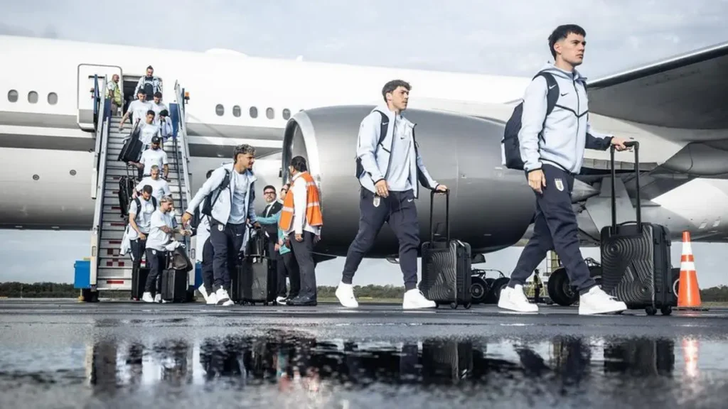 Uruguay’s World Cup opener in jeopardy as national team flight is denied landing in the US Uruguay’s World Cup opener in jeopardy as national team flight is denied landing in the US